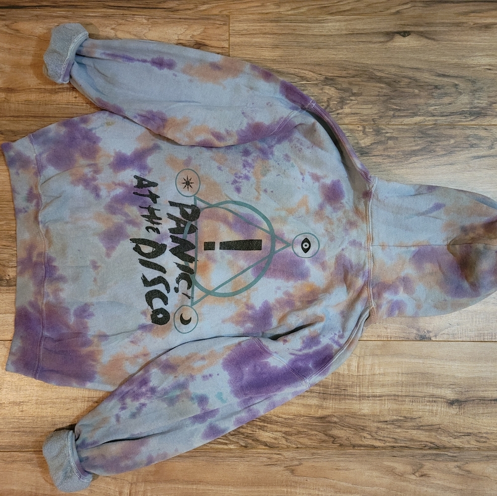 Upcycled Panic At The Disco Hoodie!